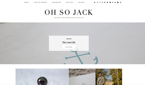 Christmas Gift Guide -  Oh So Jack (1k Instagram followers)